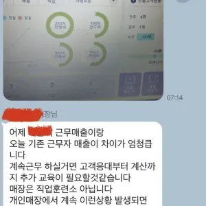 어이없는 편의점 점주 마인드 수준
