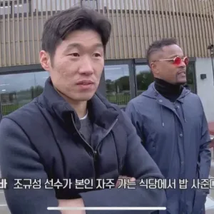 조규성이 밥 산다고 할 때 박지성 반응...jpg