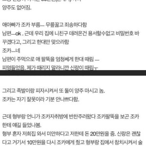 조카 때린 신랑, 연 끊자는 언니 | 인스티즈